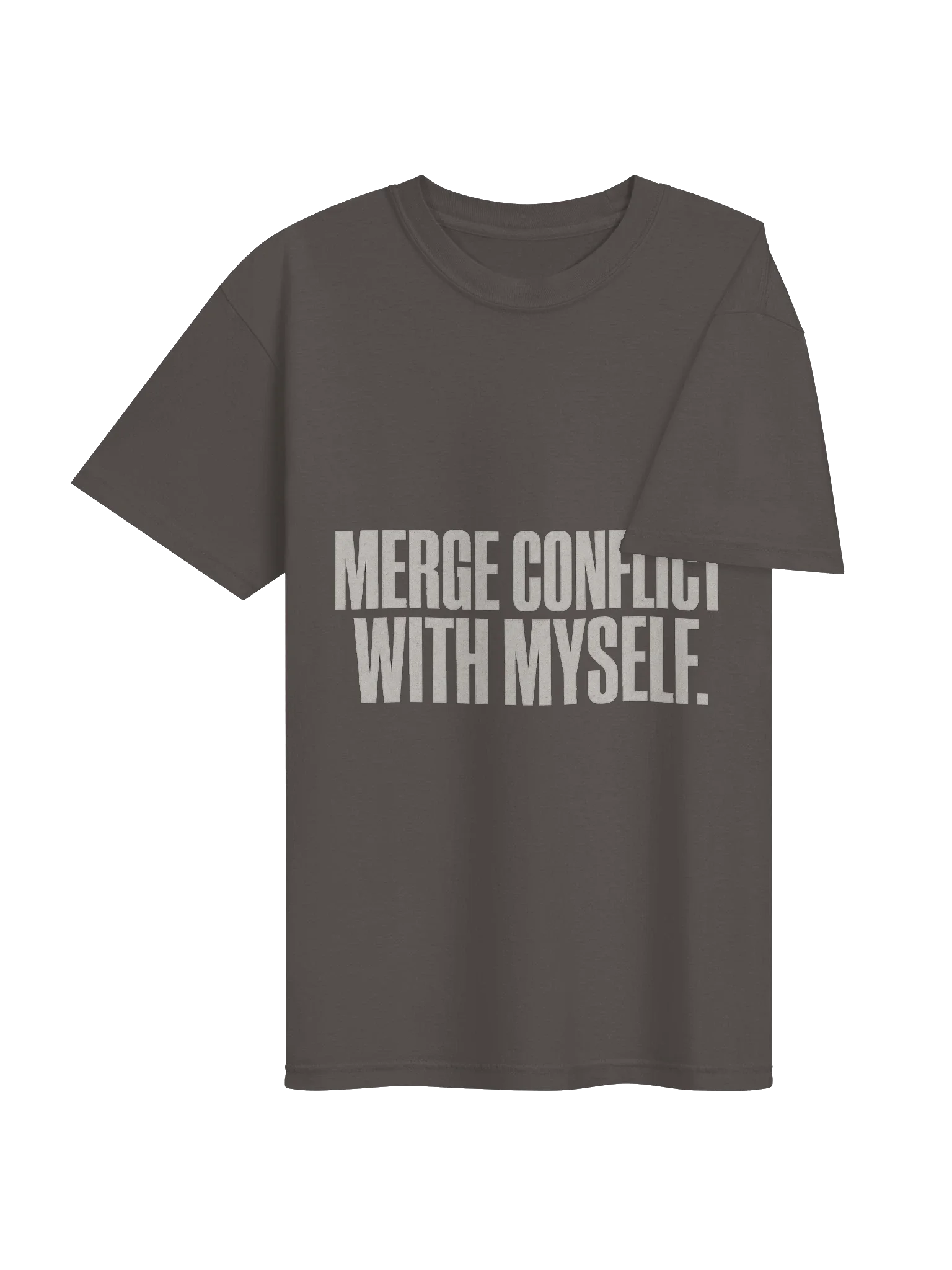 Merge Conflict With Myself Tee — view 12