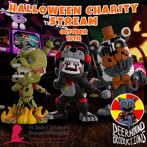 YouTooz gave us the incredible opportunity to raffle off their new LIMITED TIME #FNAF Pizzeria Simulator Wave, so we're doing...