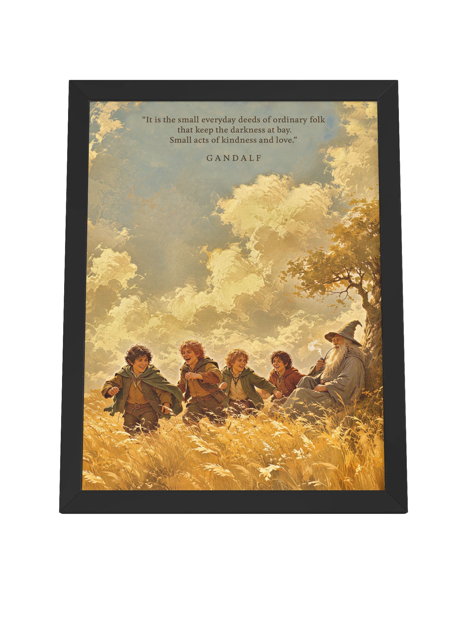 Gentle Hearts Beyond the Shadow's Reach — Museum Framed Edition product image (4)