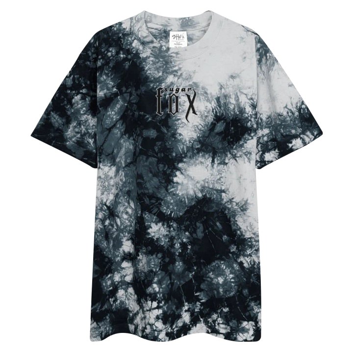 sugarf0x oversized embroidered tee product image (2)