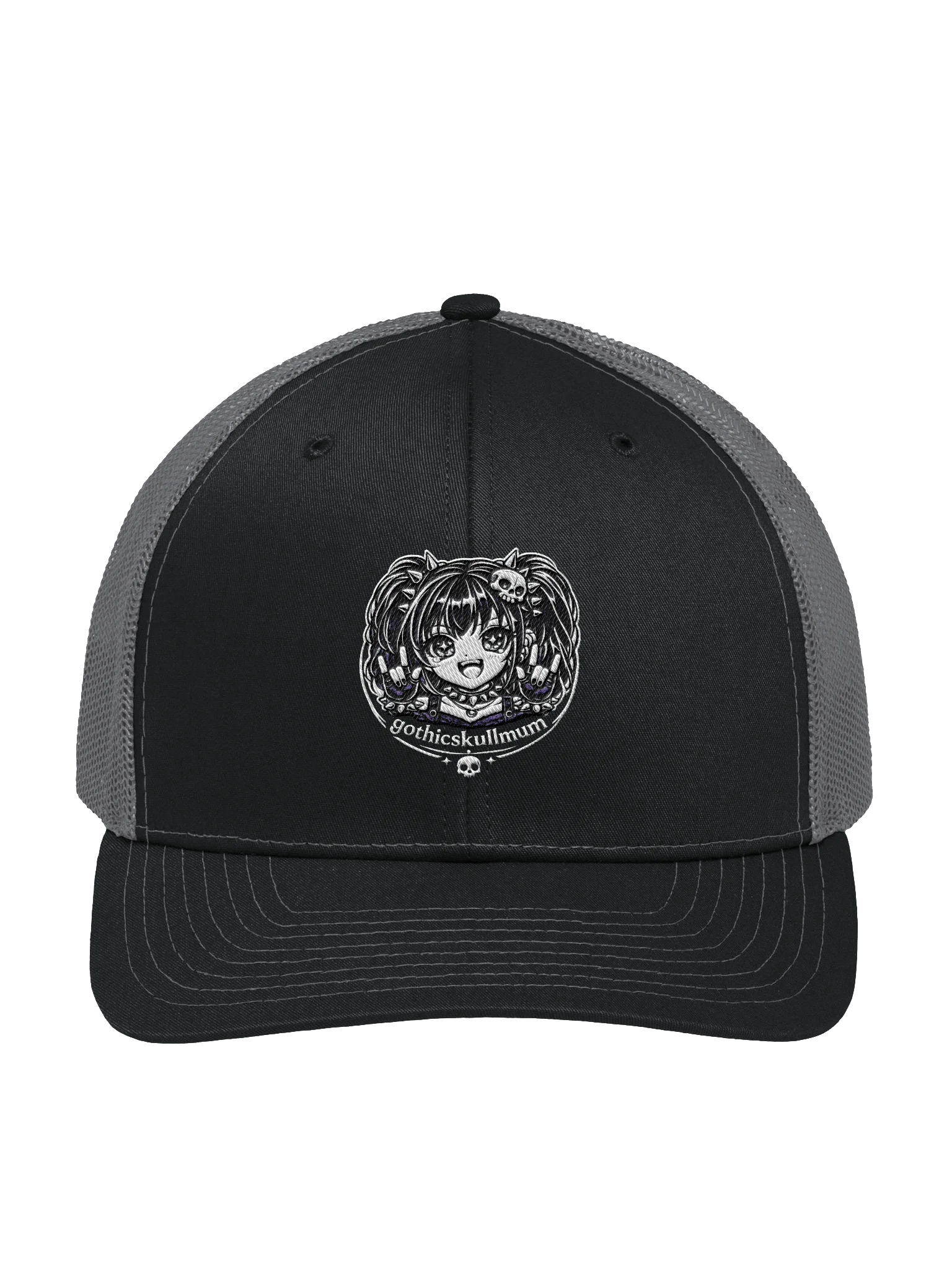 Anime GothicSkullMum Trucker Hat product image (1)