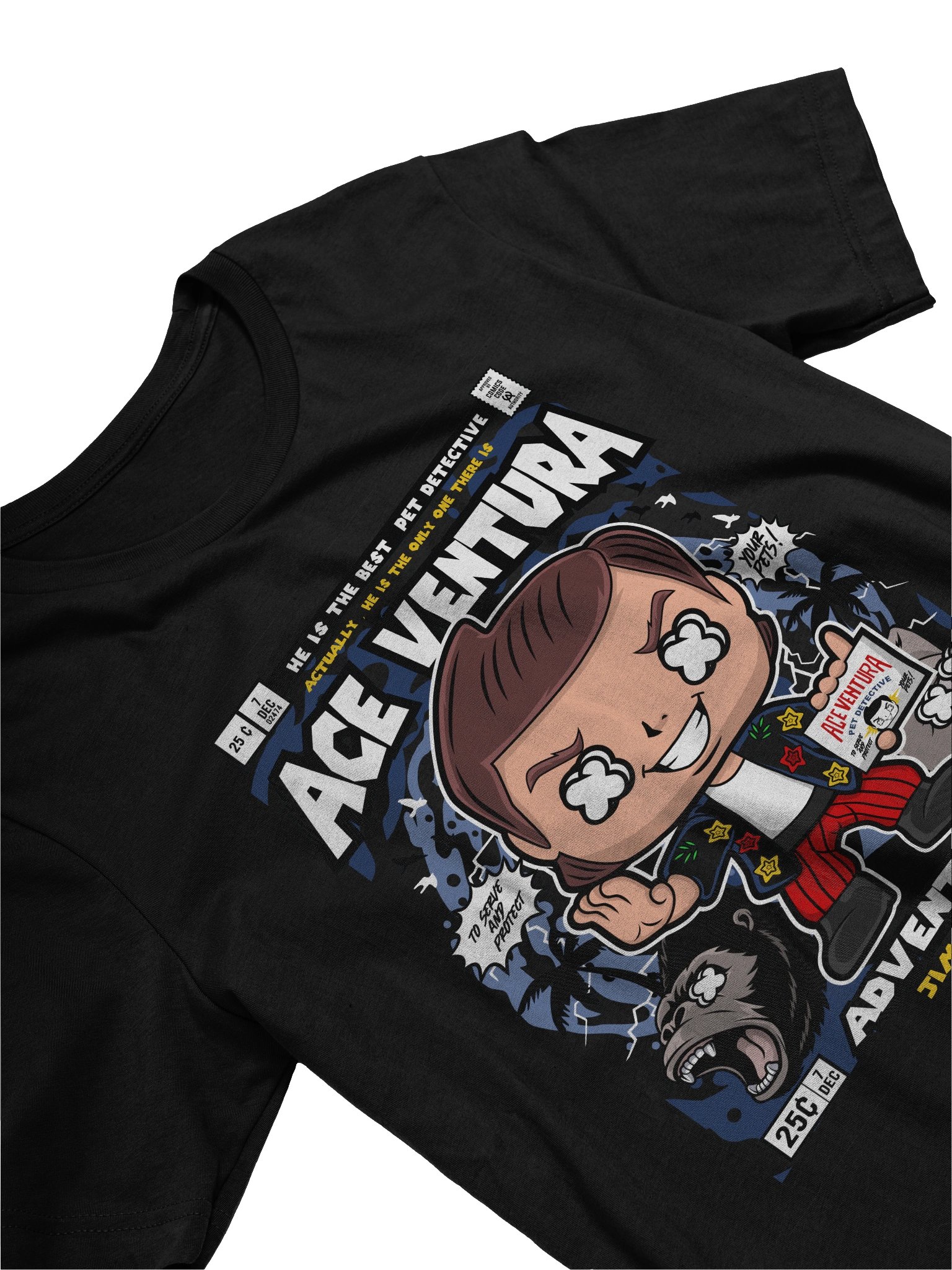 Ace Ventura Adventures Graphic T-Shirt product image (3)