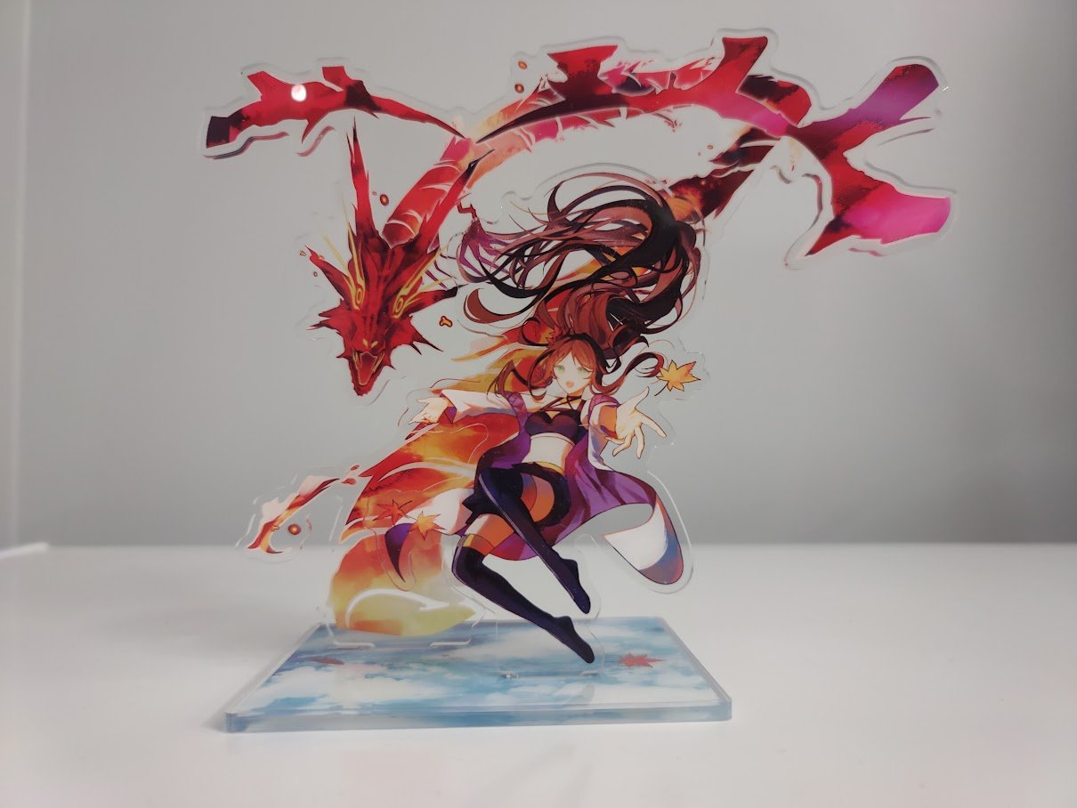 Crimson Dragon Maple Acrylic Standee product image (1)