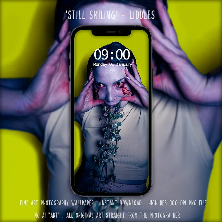 Still Smiling by Liddles phone wallpaper product image (1)
