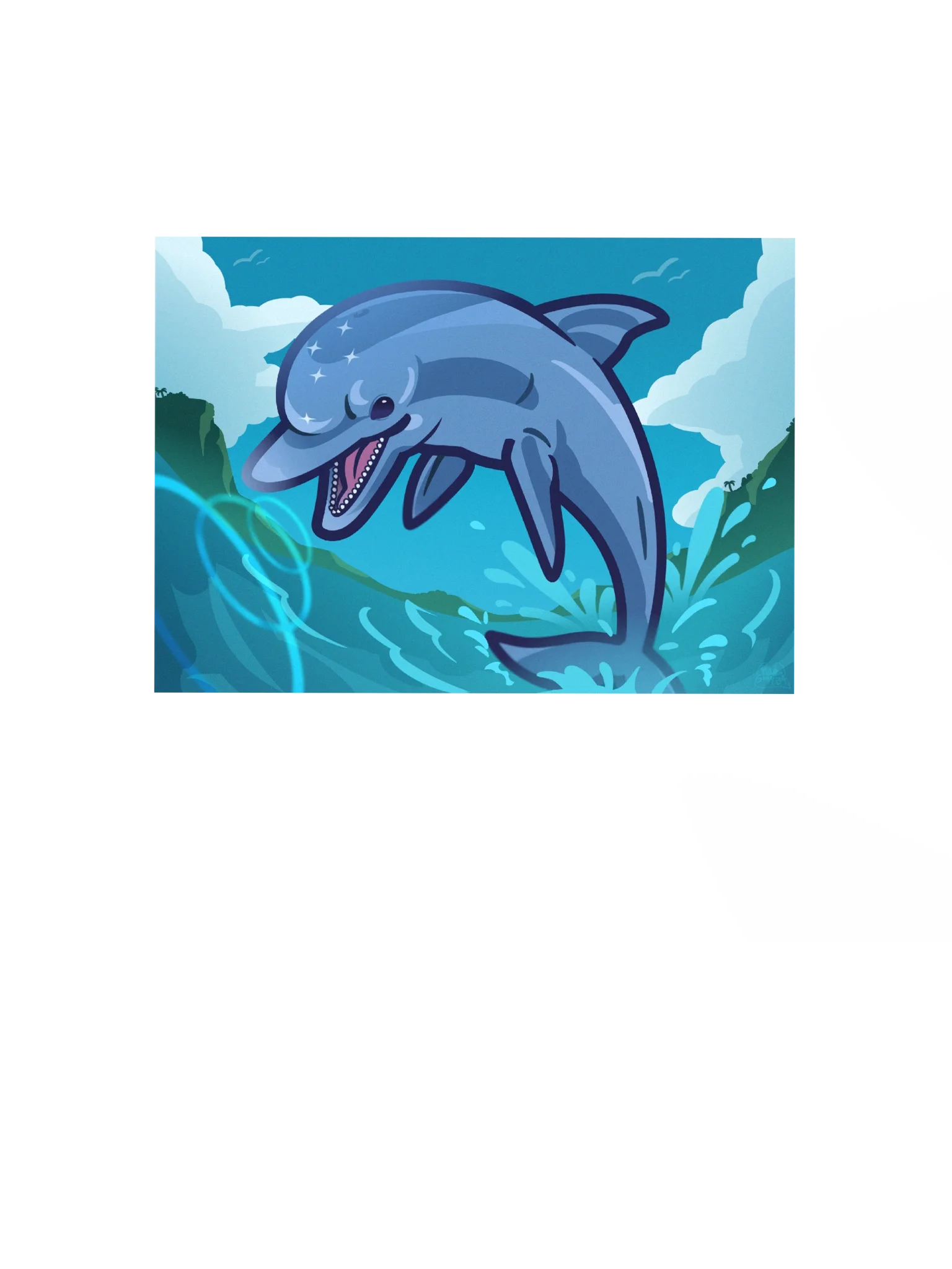 Do a Dolphin Flip - Print product image (8)