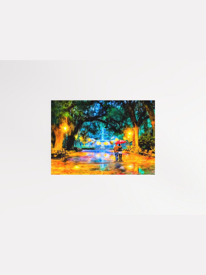 Forsyth Park – Savannah Fountain Studio Art Print product image (1)
