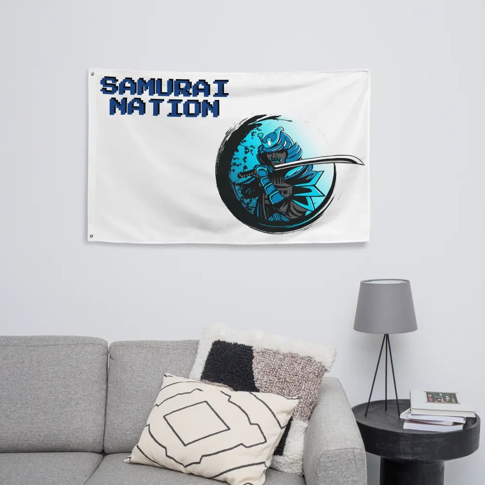 Samurai Nation Flag product image (8)