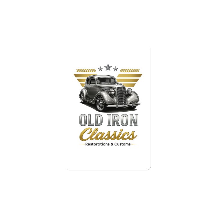 Old Iron Classics Magnet product image (2)
