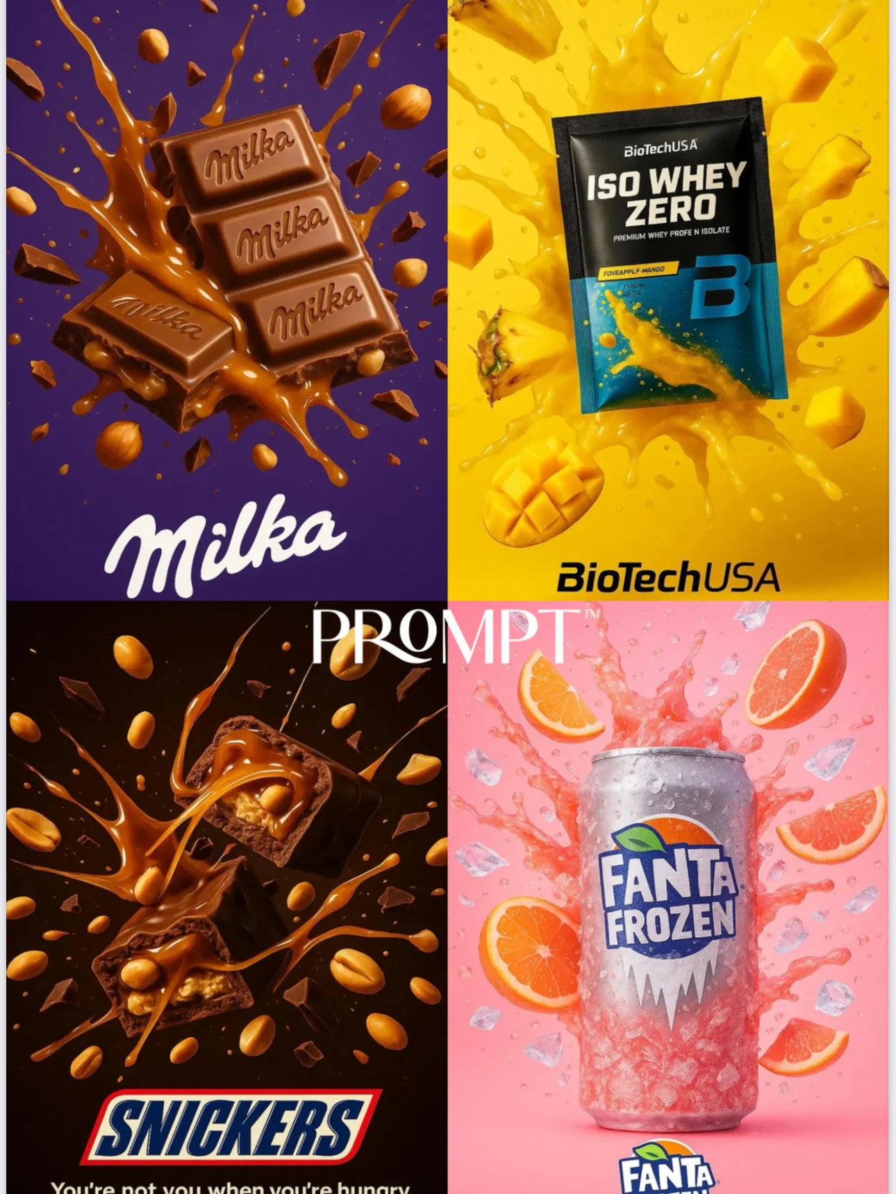 🧃 Vibrant Splash Prompt for Iconic Food & Beverage Brands product image (1)