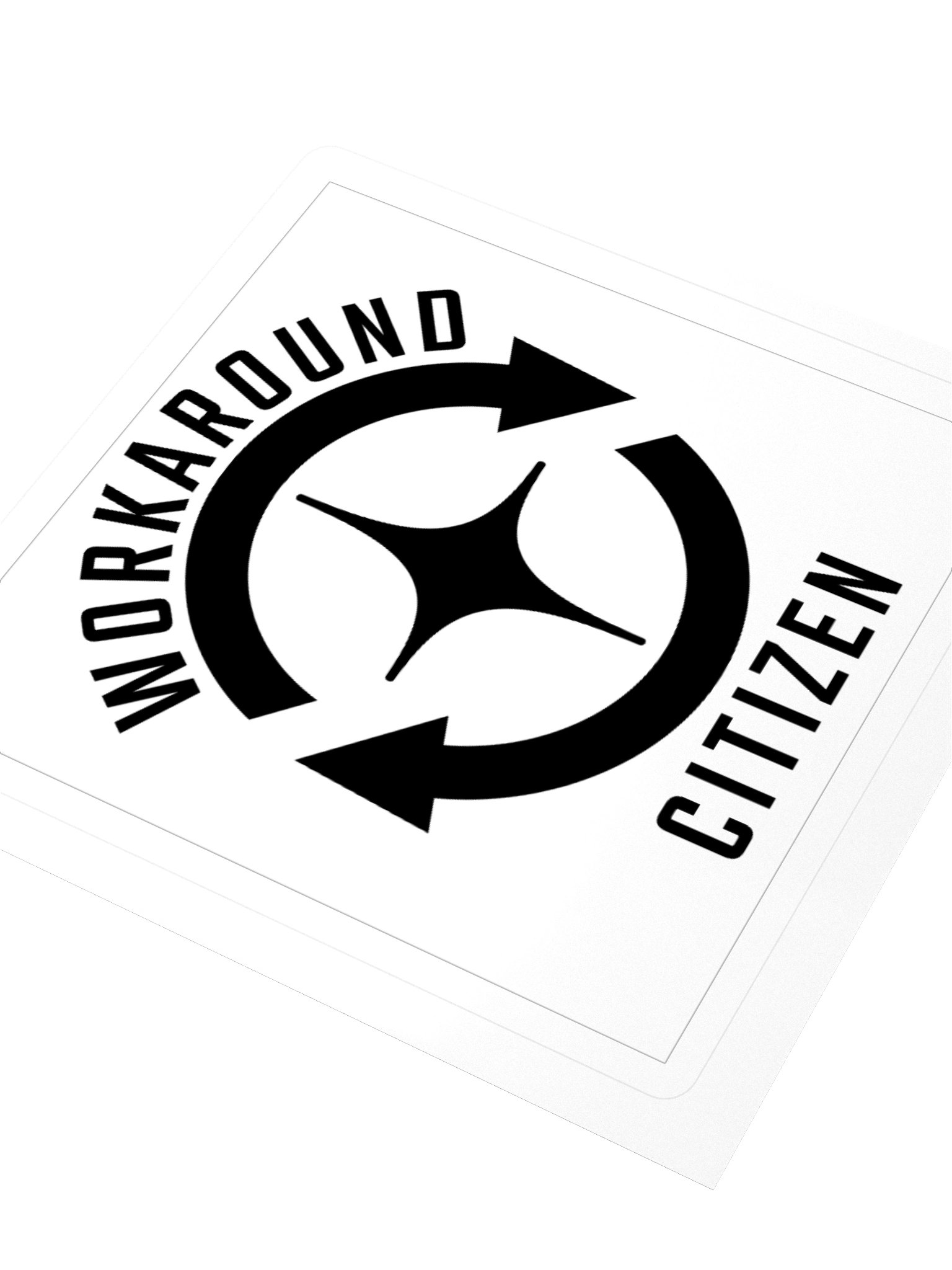 Workaround Citizen Sticker - White Background product image (8)