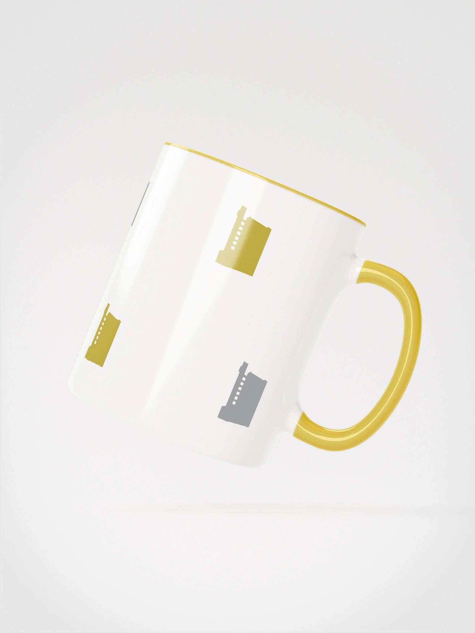 Trellick DOT Mug | Yellow product image (2)