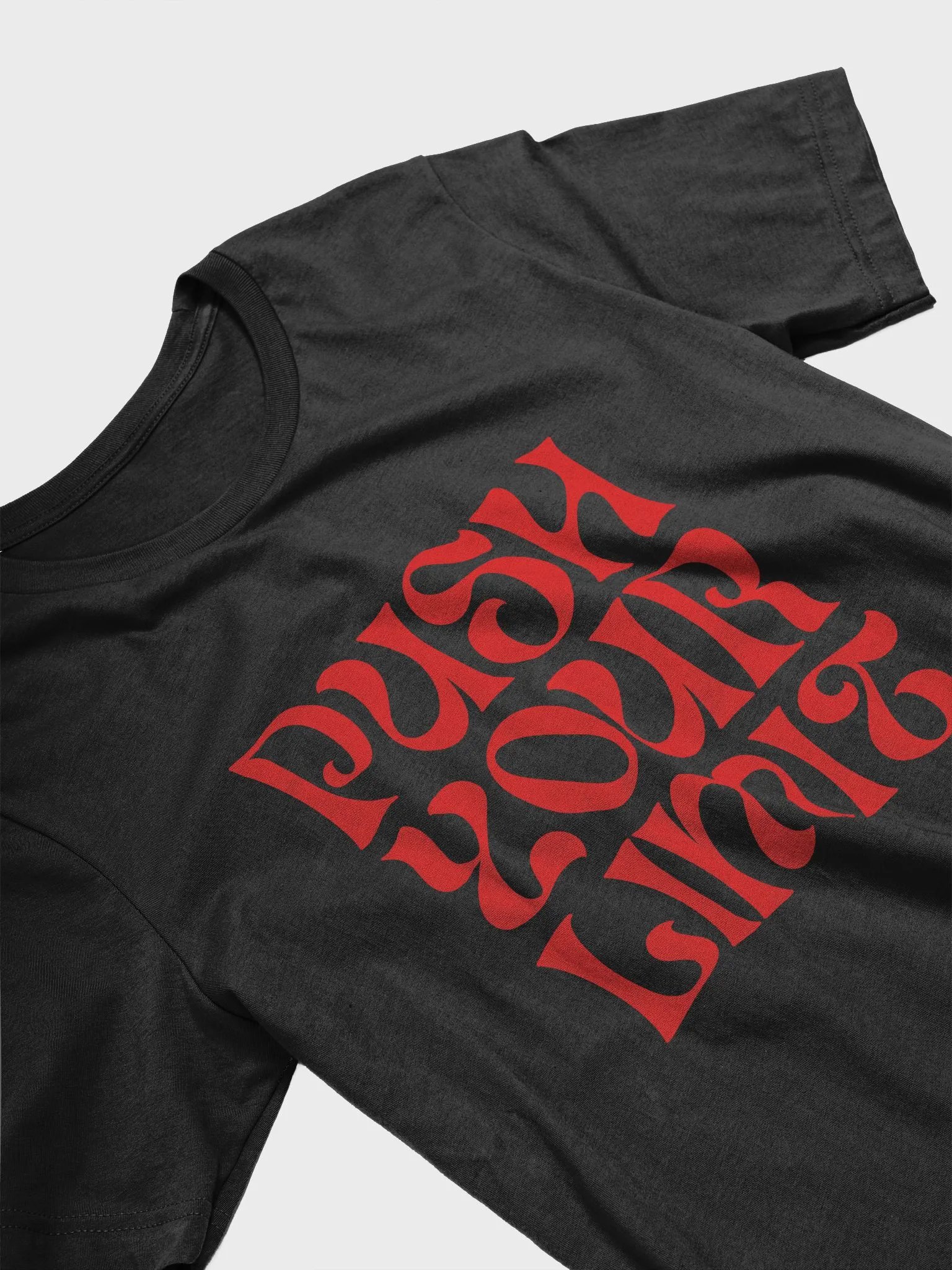 Limit-Pushing Red Typography Tee product image (9)