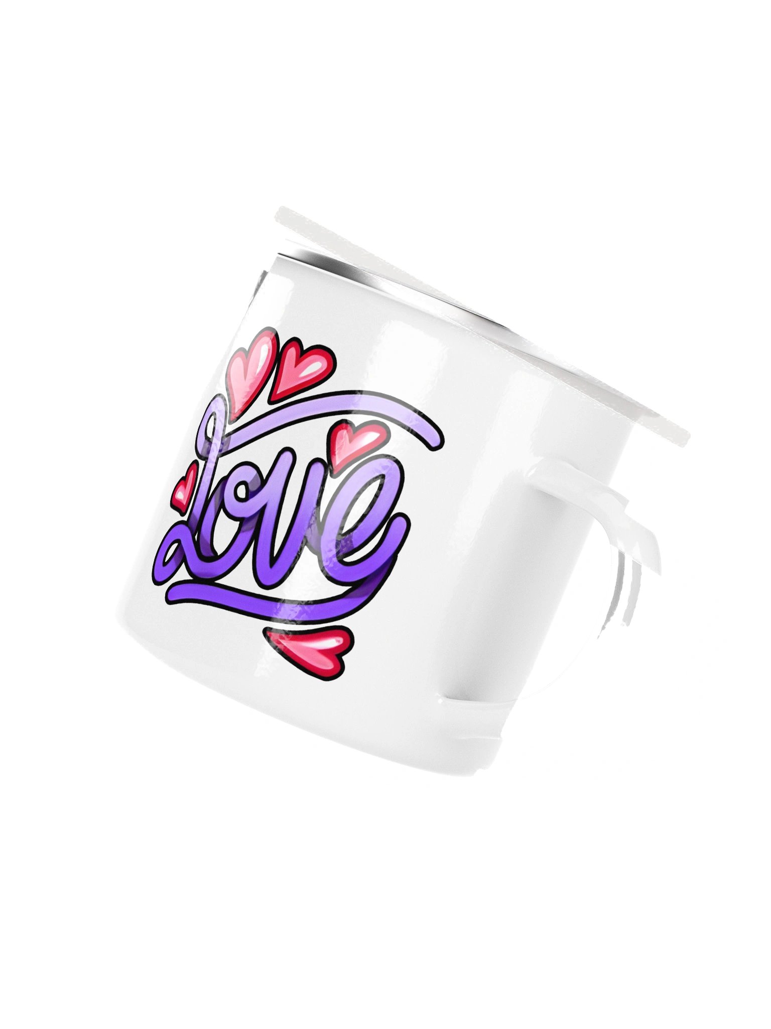 Love Enamel Mug product image (3)