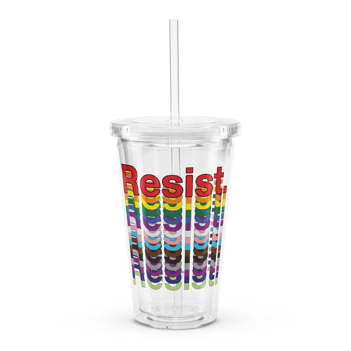Resist - Rainbow insulated cup product image (1)