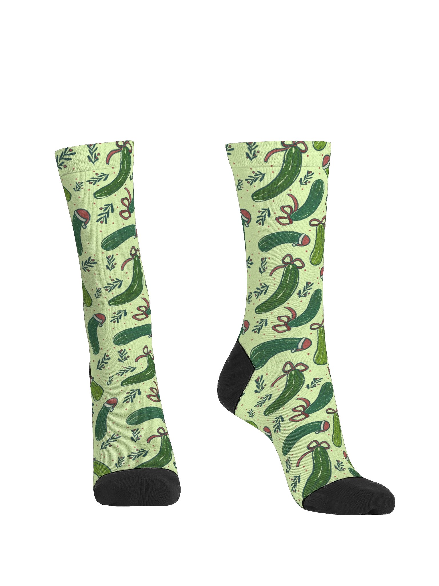 Christmas Pickle Patterned Socks product image (2)