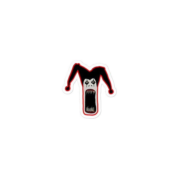 Jester’s Scream™ — Signature Sticker product image (1)