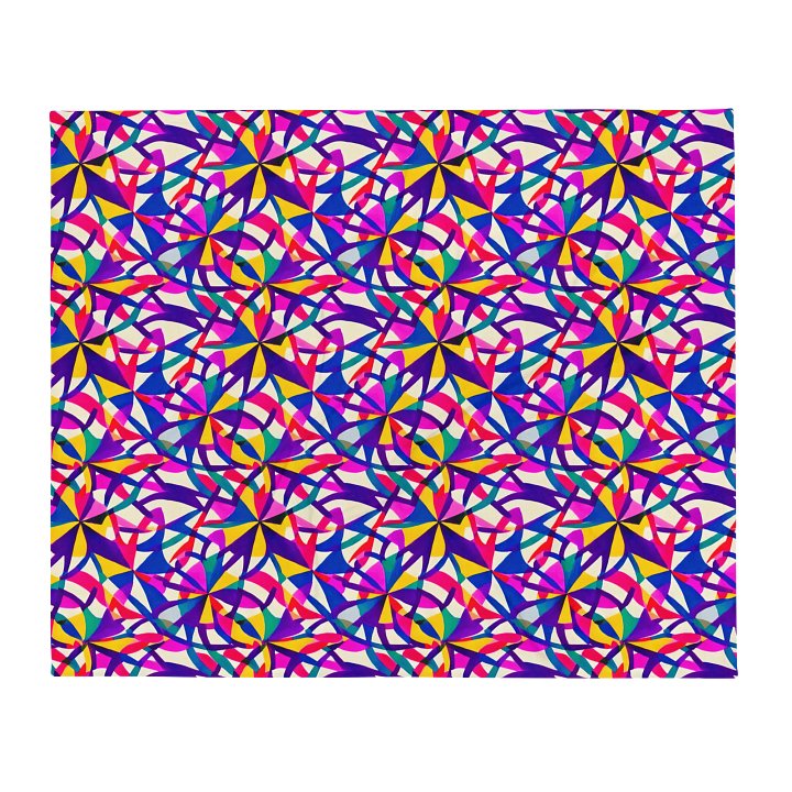 Ranbow Shapes Blanket product image (2)