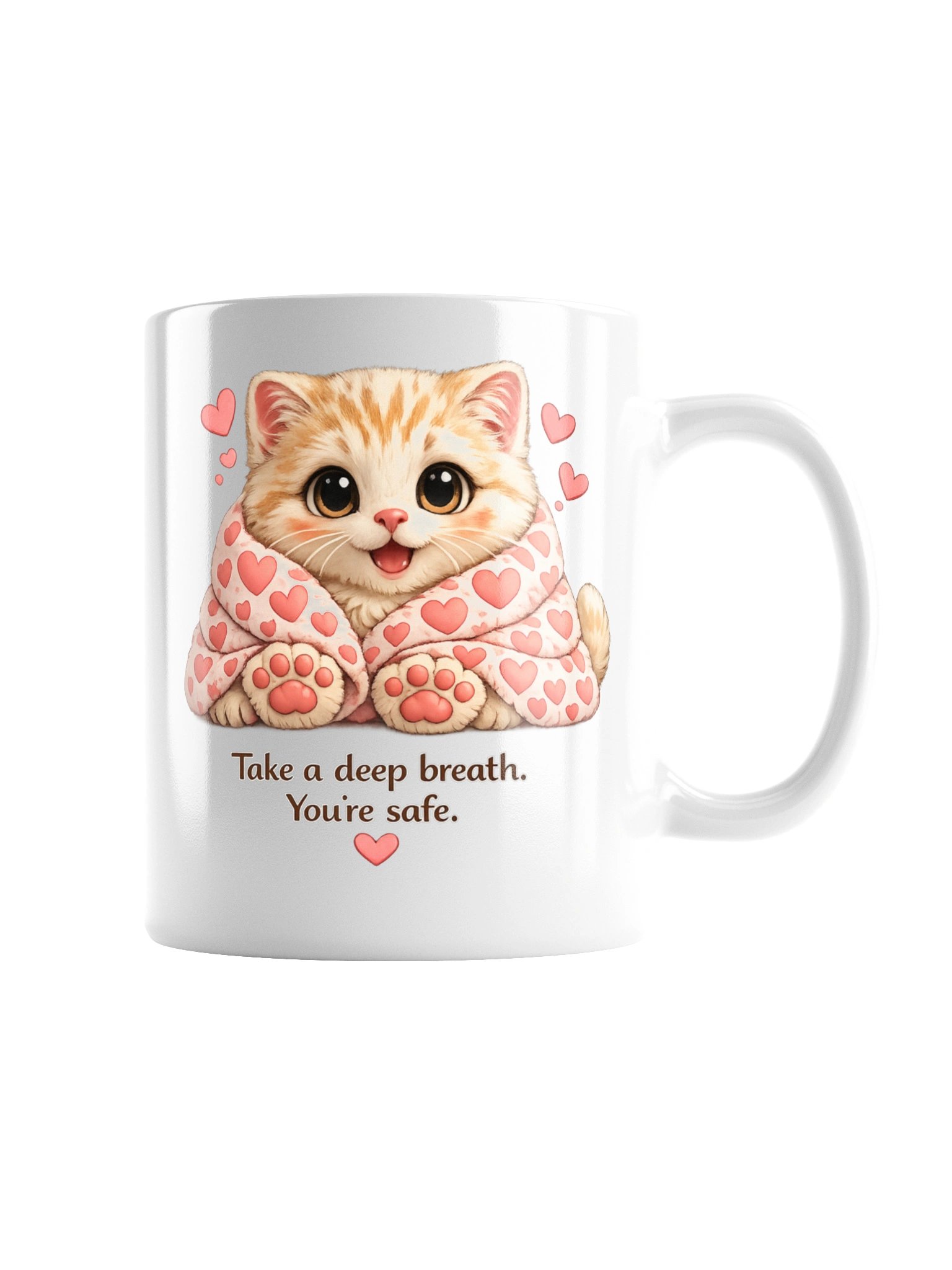 Mochi Take a Deep Breath Kitten Mug product image (2)