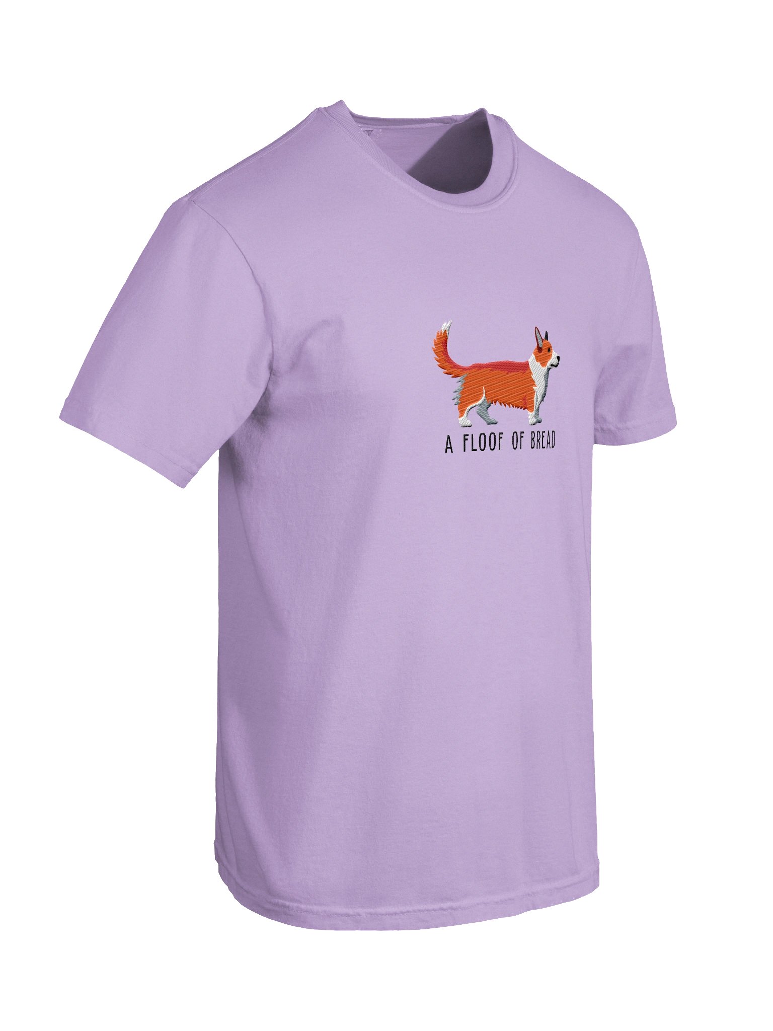 A Floof of Bread T-Shirt(Embroidered) of a Cardigan Welsh Corgi(Red) product image (11)