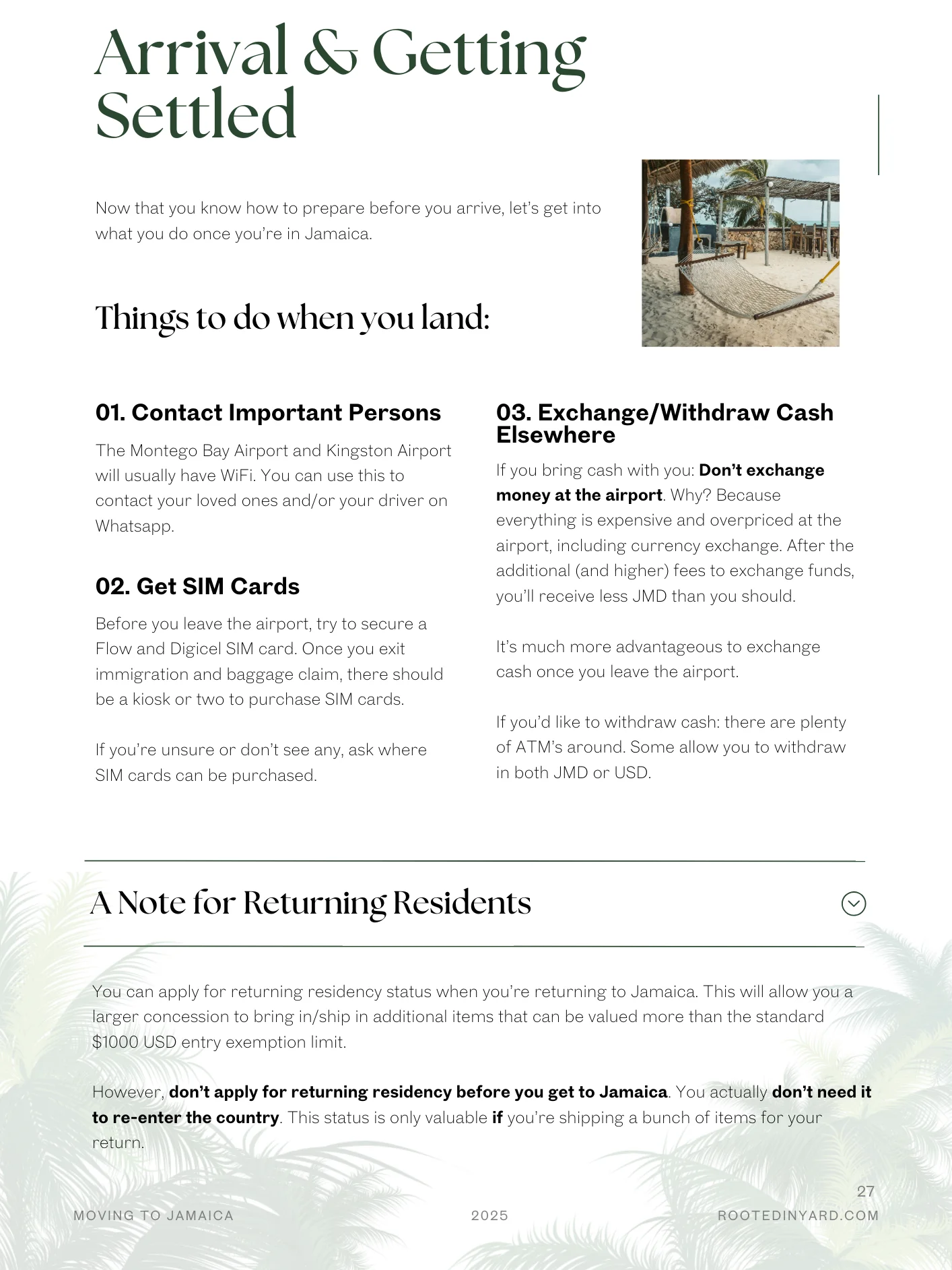 Moving to Jamaica Starter Guide product image (6)