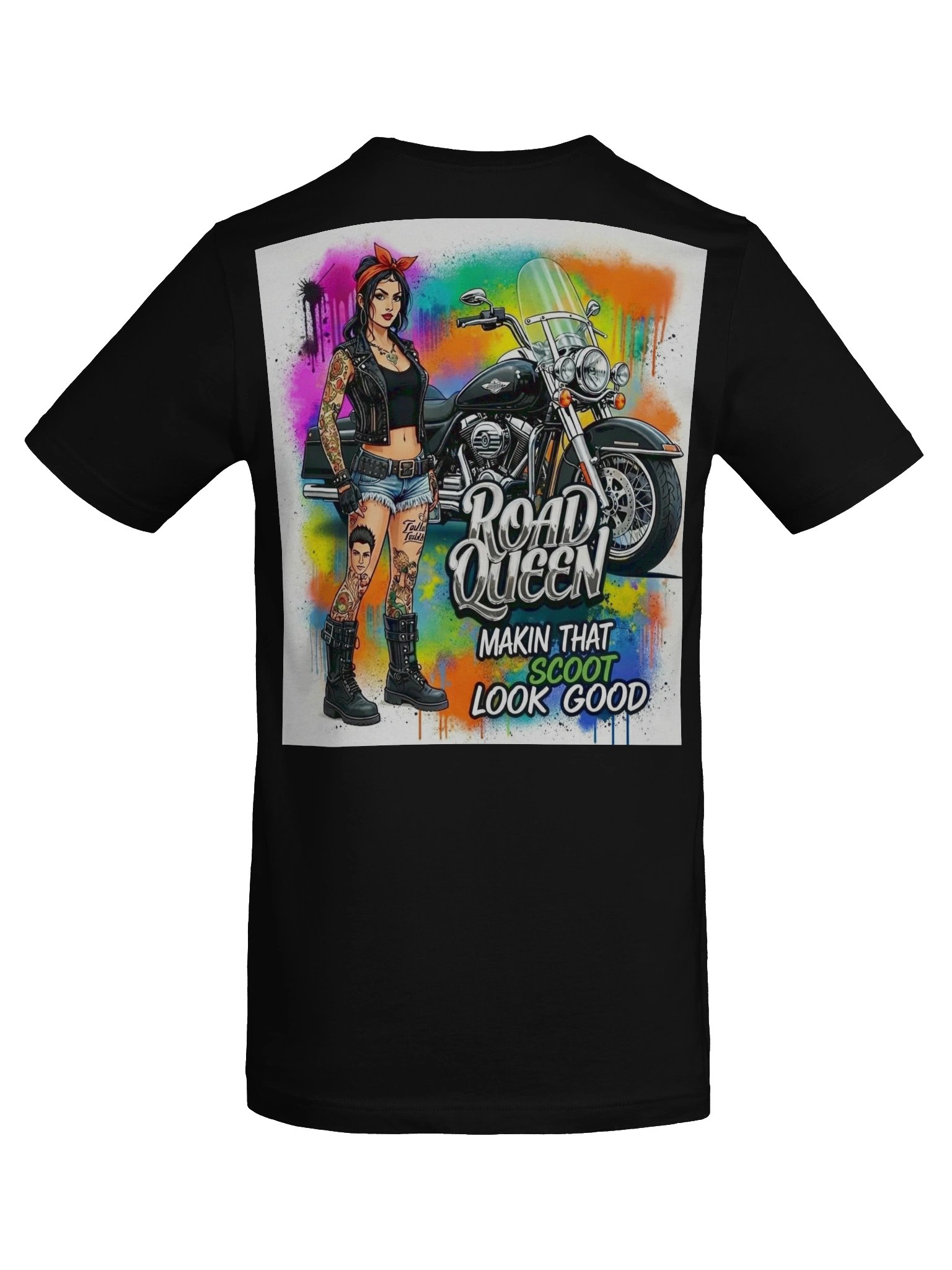 MötoGirl Road Queen T-Shirt product image (61)