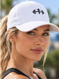 His House Flexfit Structured Fitted Cap - White by His House