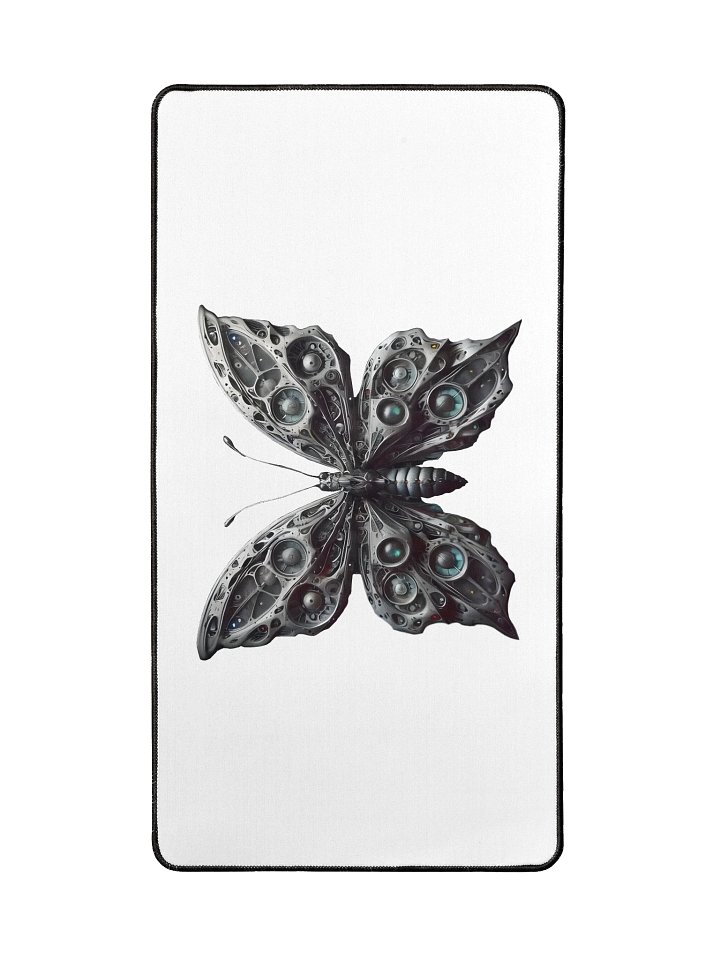 Kindred Flame Butterfly Desk Mat - White product image (2)