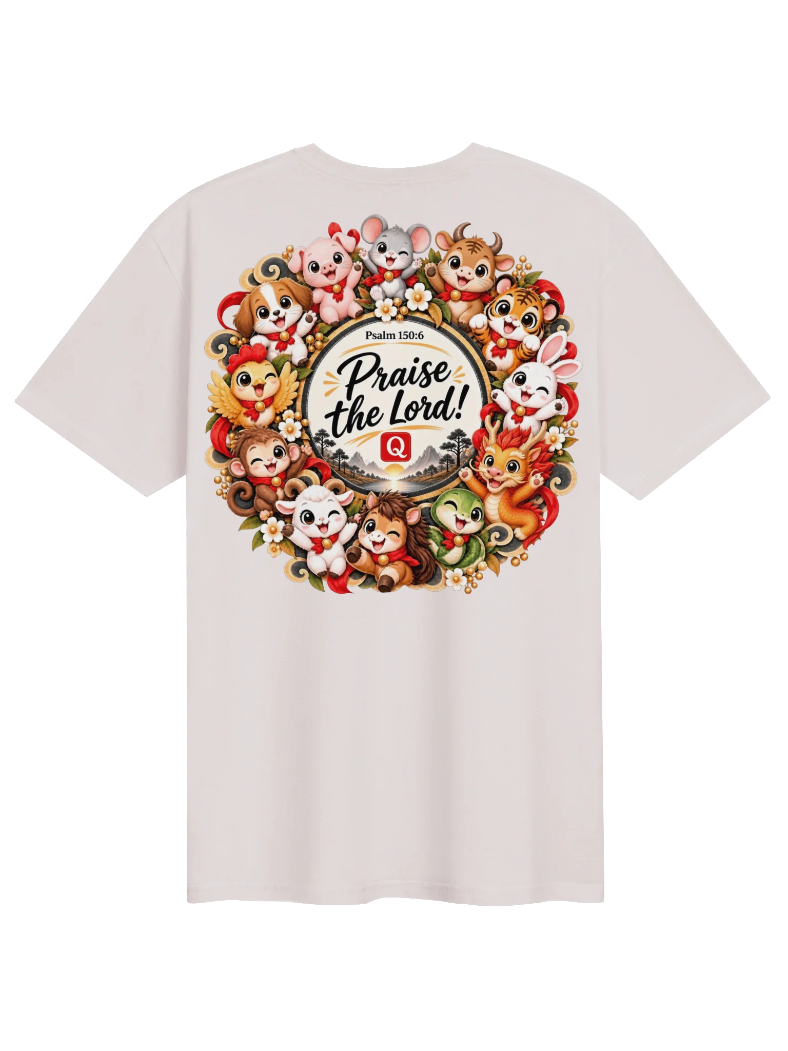 12 Chinese Zodiac T-Shirt | Praise the Lord product image (1)
