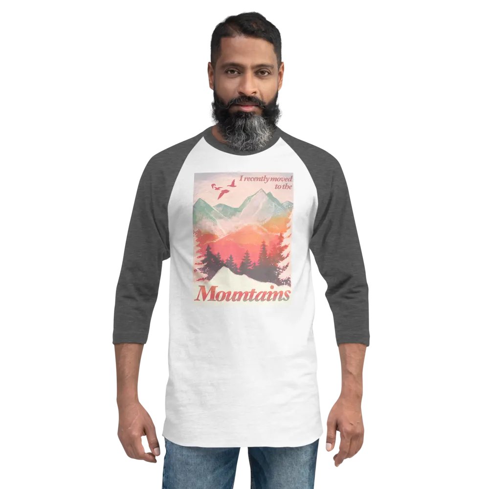I Recently Moved To Mountains Raglan T-shirt product image (59)