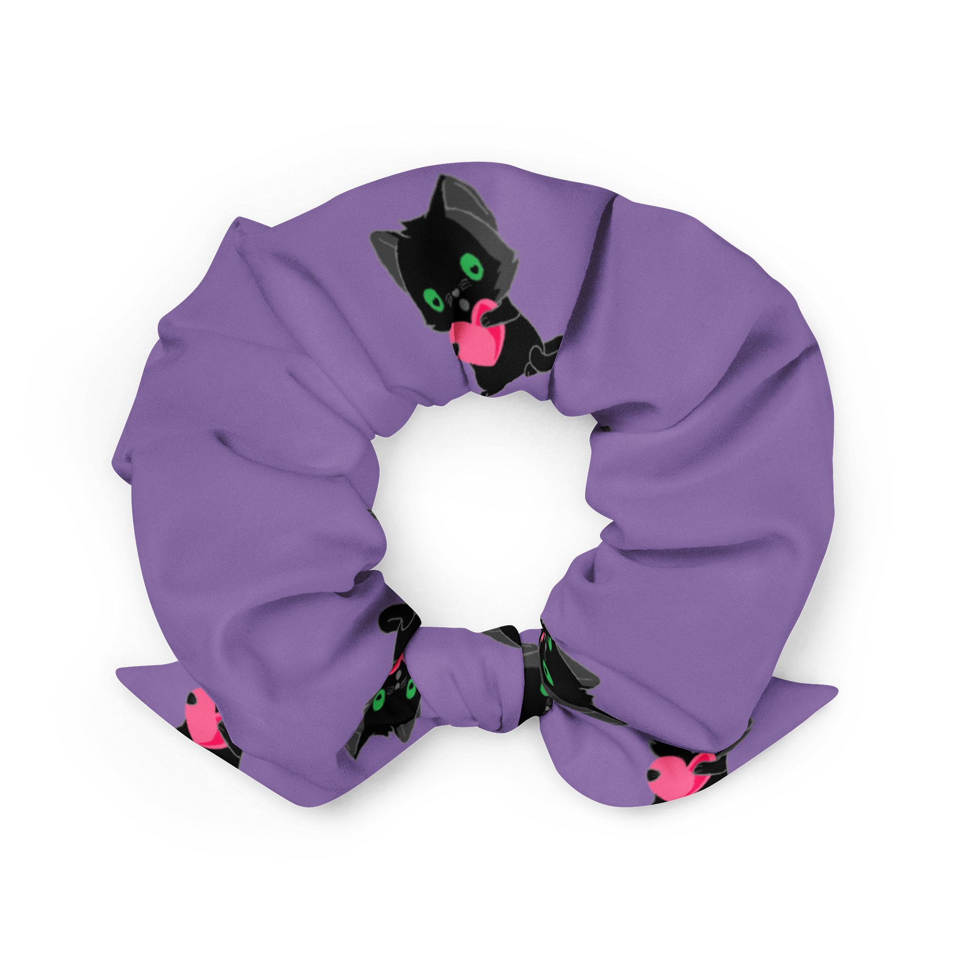 Purrfect Love Scrunchie product image (2)