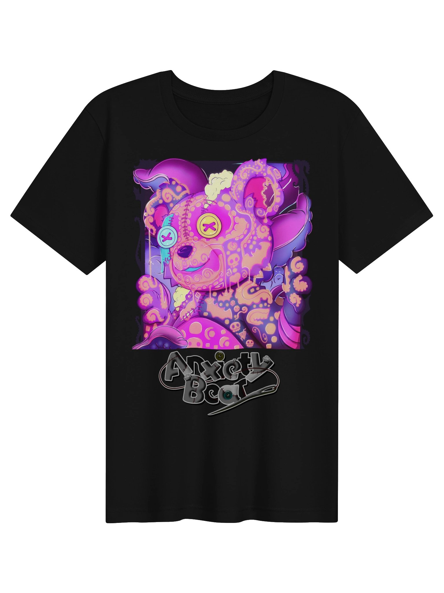 Anxiety Bear Alebrijes T-Shirt product image (7)