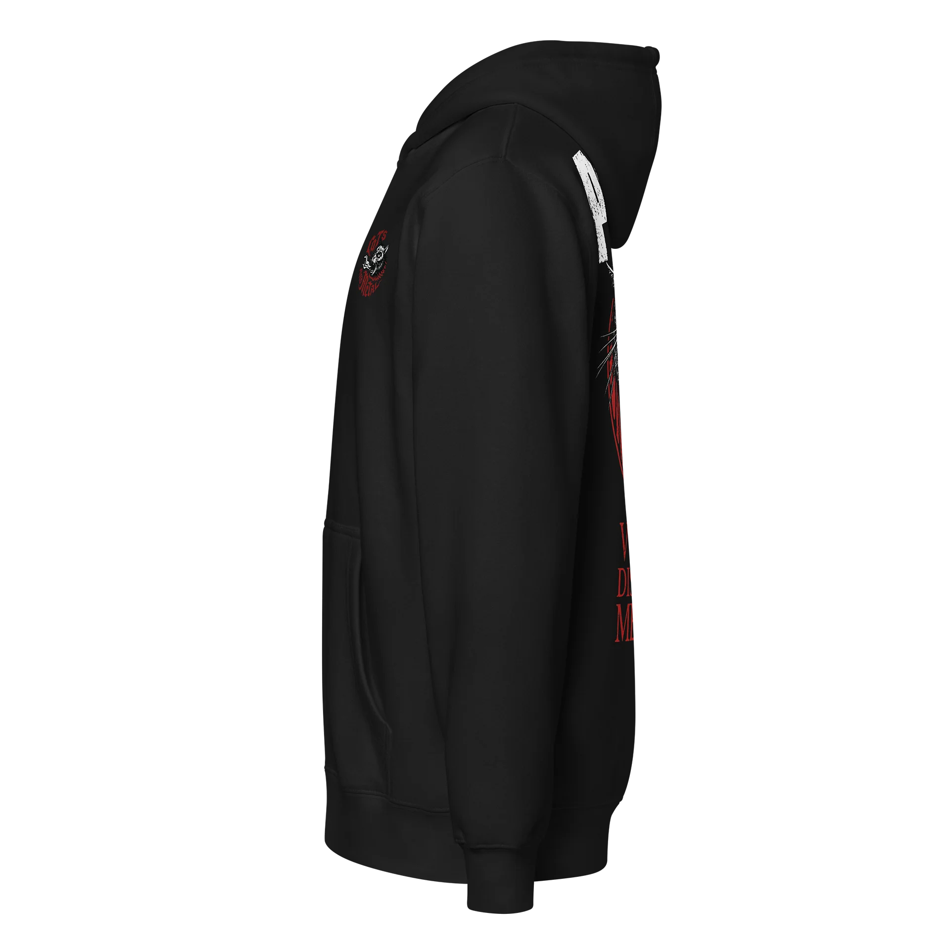 PAWNTERA VULGAR DISPLAY OF MEOWER PREMIUM ZIP HOODIE product image (4)