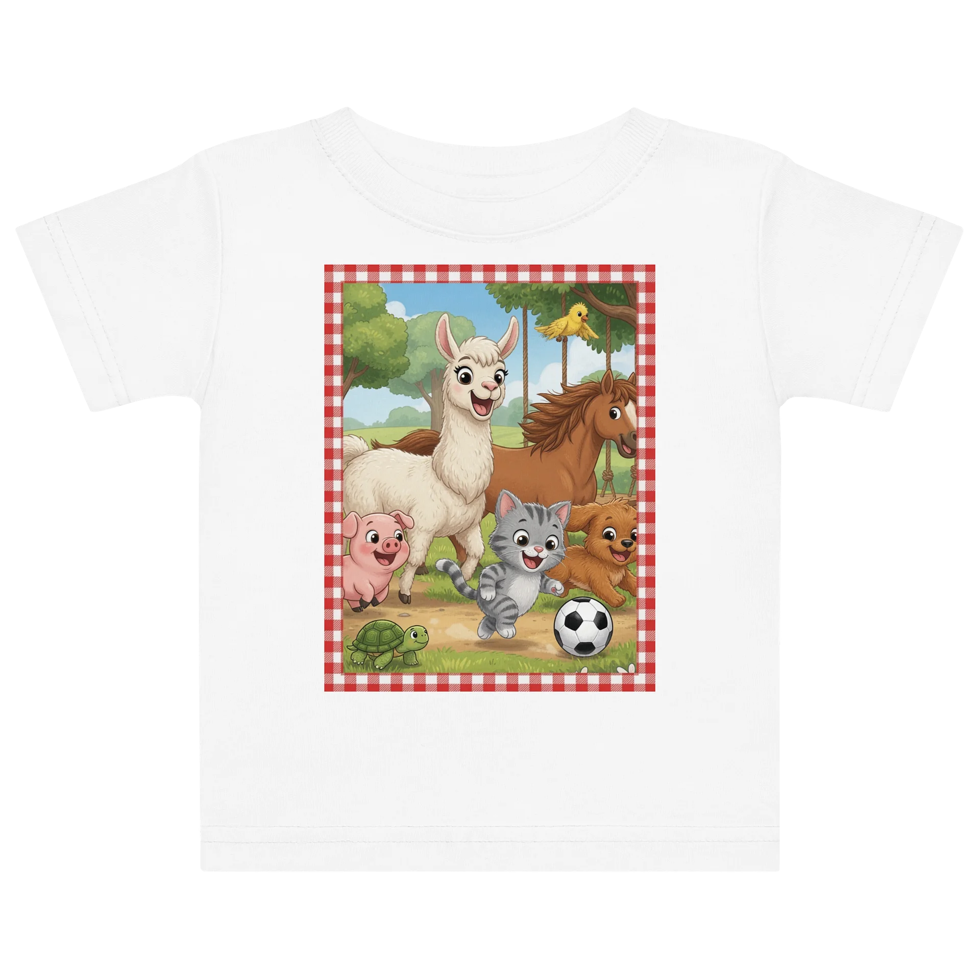 Farmyard Friends Baby Tee product image (1)