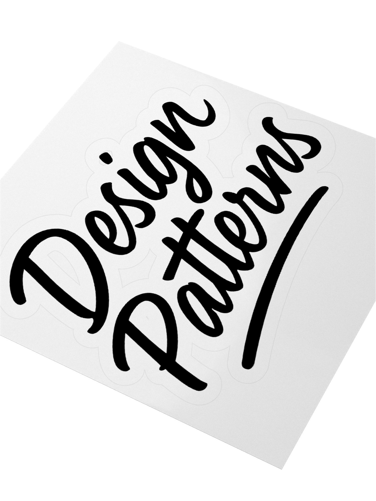 The Design Patterns Sticker product image (3)