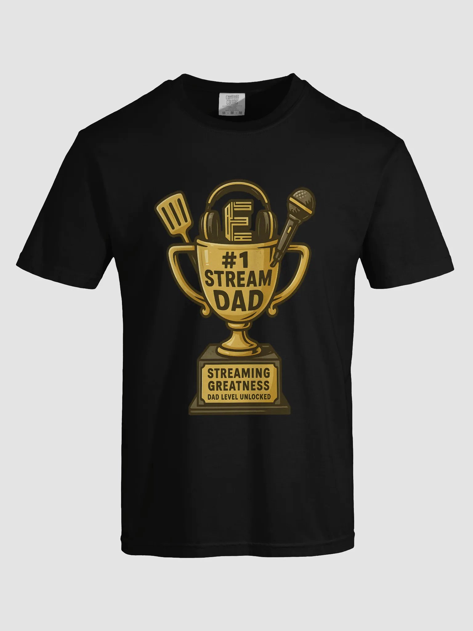 Stream Dad Trophy T-Shirt product image (5)