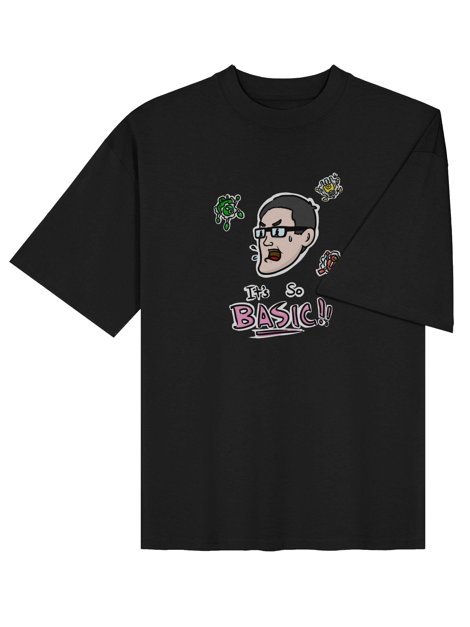 It's So Basic! Oversized Tee - Cheater Peng Collection product image (4)
