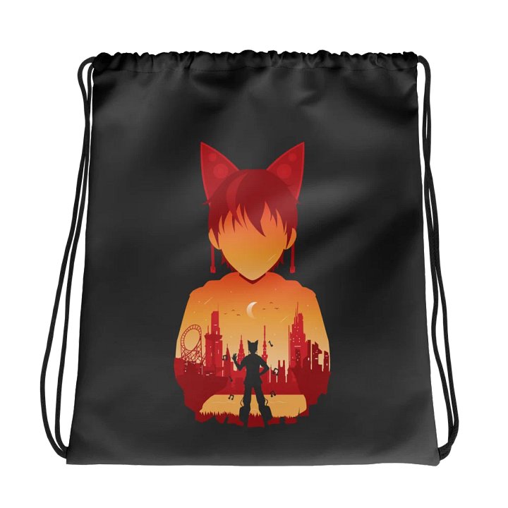World of musical thrills Drawstring Bag product image (1)