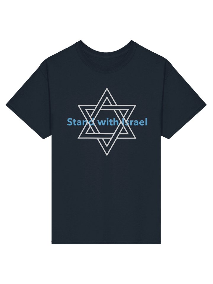 Stand With Israel Christian T-Shirt – Faith, Solidarity, and Support for Israel Zionist Tee product image (1)
