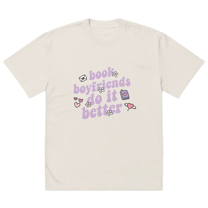 Book Boyfriend Faded T-Shirt product image (2)