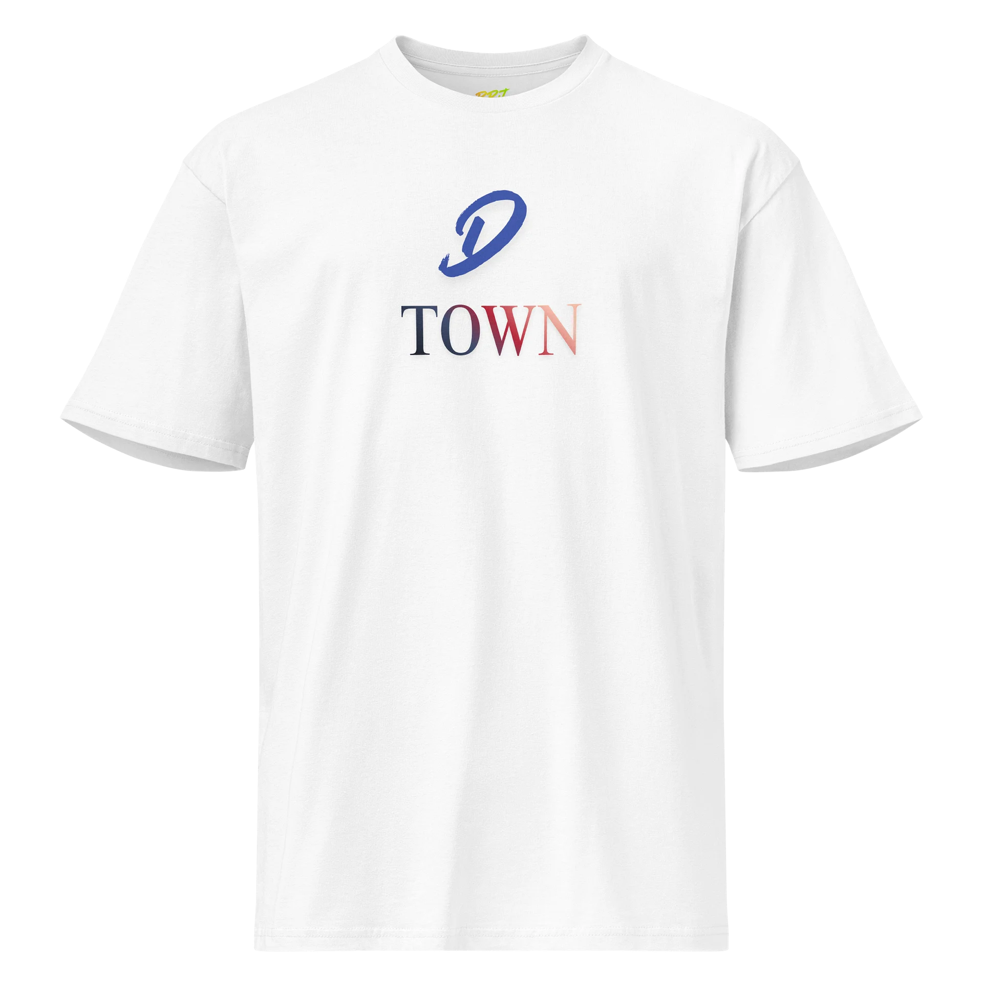 D Town White Tee product image (1)
