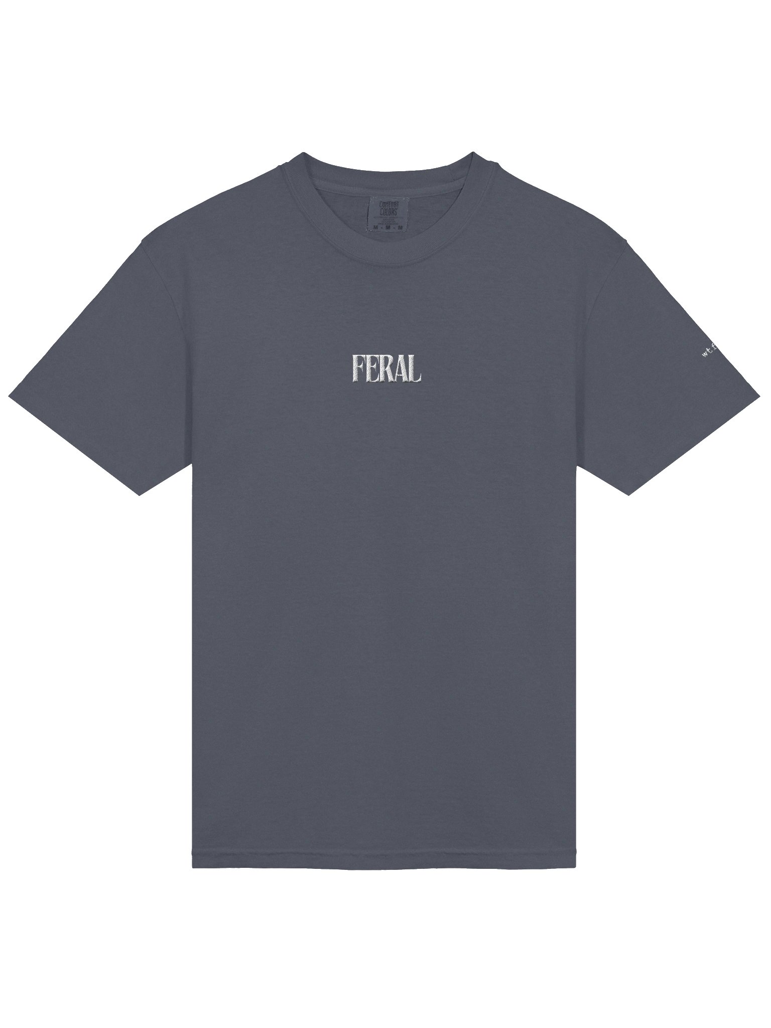 FERAL embroidered tee product image (7)