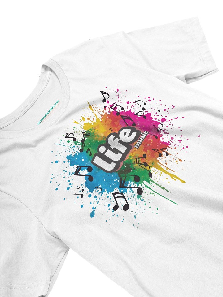 Colorful Life Music Soft Tee (Limited Edition) product image (1)