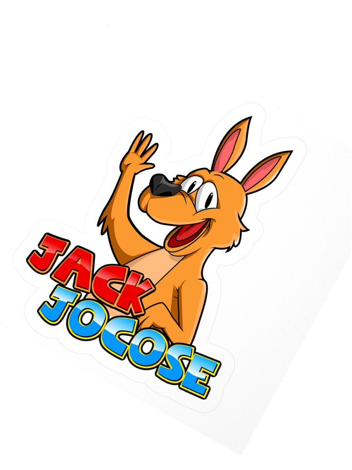 JackJocose Classic Full Logo Sticker product image (2)