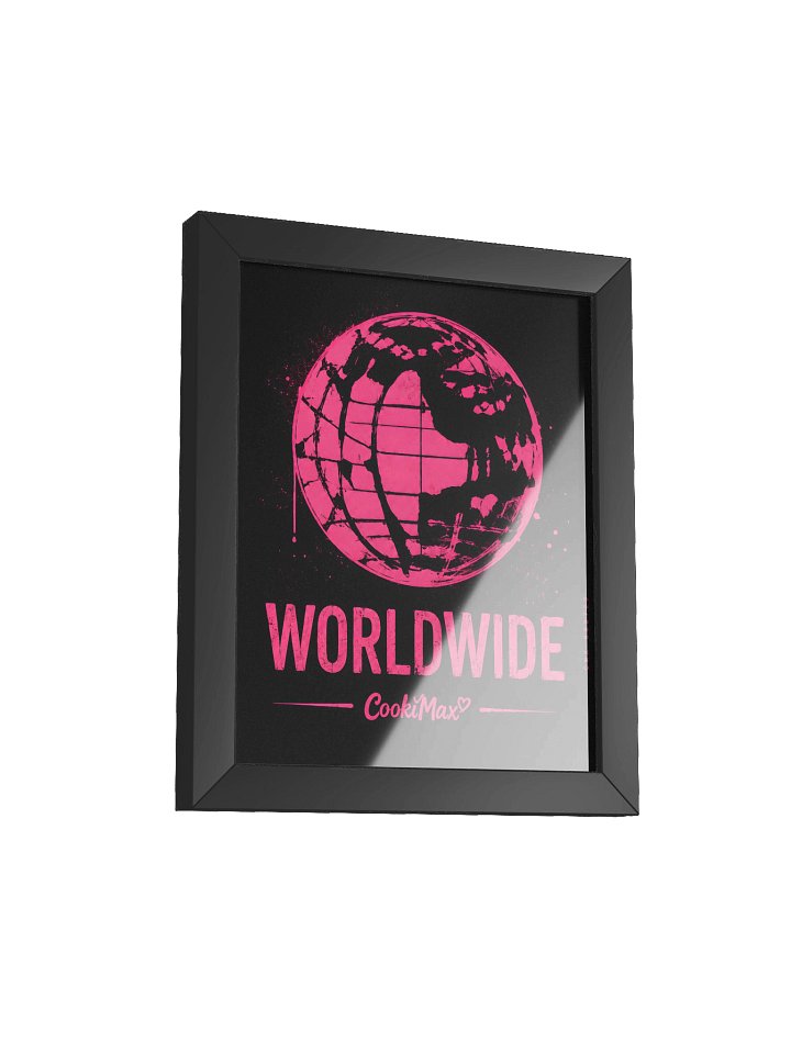 WORLDWIDE — Framed CookiMax Print product image (2)