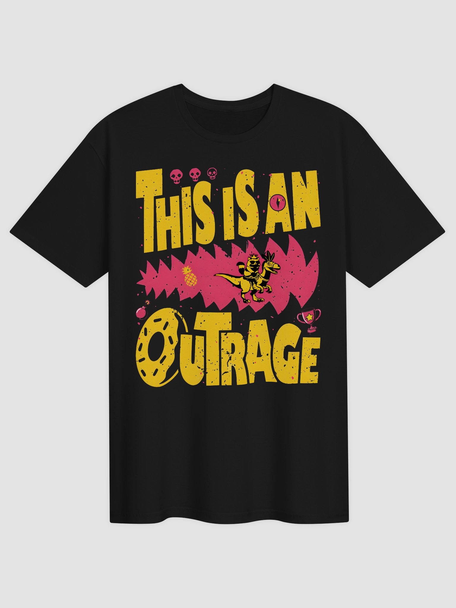 Dungeon Crawler Carl Shirt This Is An Outrage product image (1)