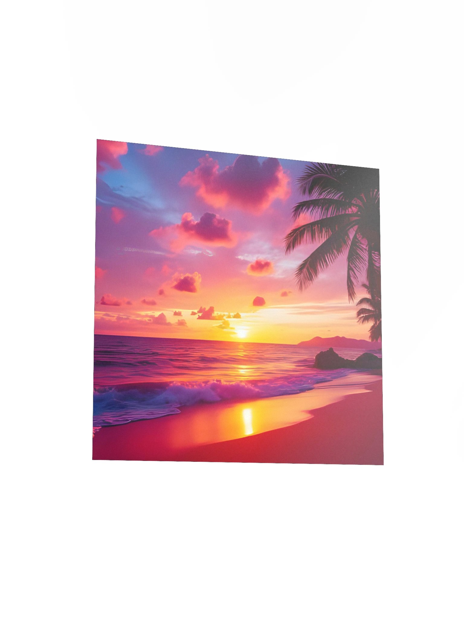 Tropical Sunset Serenity Poster product image (11)