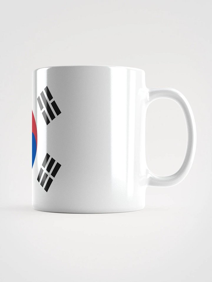 South Korea Flag White Coffee Mug product image (2)
