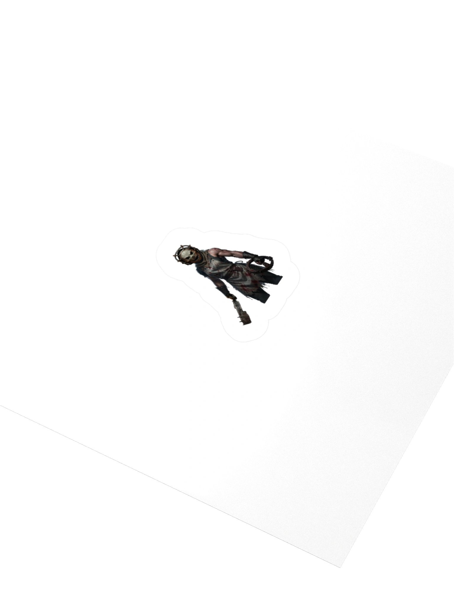 trapper girl sticker product image (3)