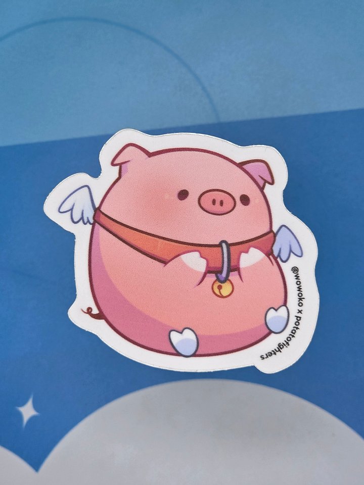 Theo the Pig - Sticker product image (1)