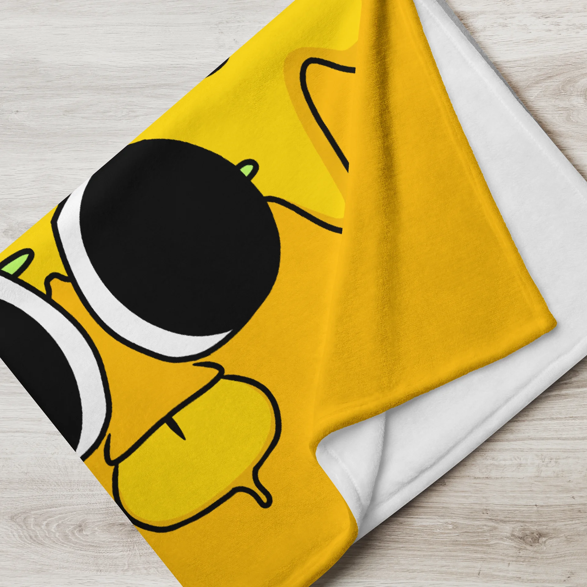 Footlong Face Throw Blanket product image (2)